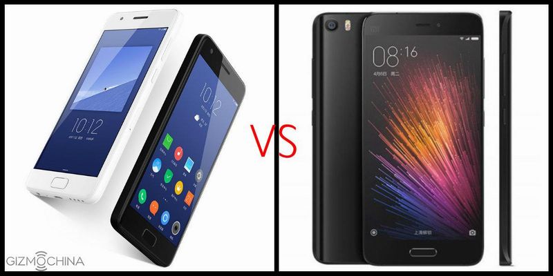 zuk z2 vs xiaomi mi5