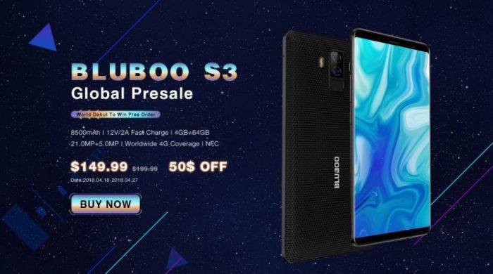 bluboo s3 akcya 1