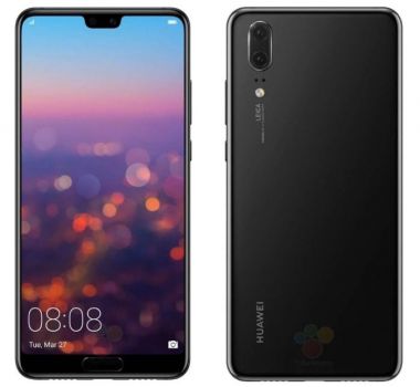 huawei p20 pro render